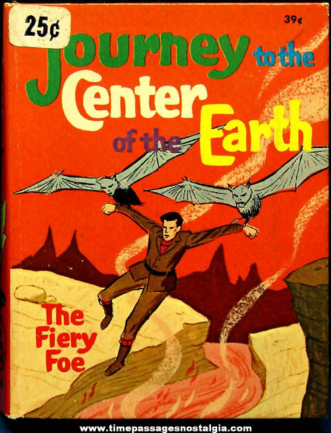 1968 Journey To The Center of The Earth Whitman Big Little Book
