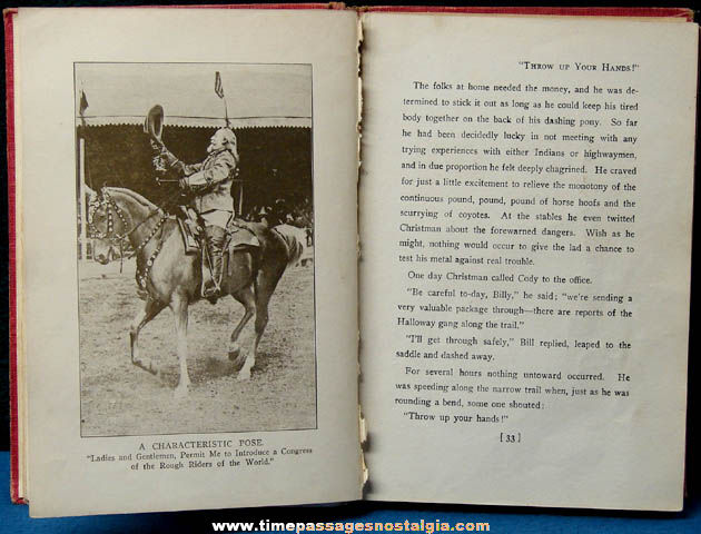 1911 Thrilling Lives of Buffalo Bill and Pawnee Bill Book