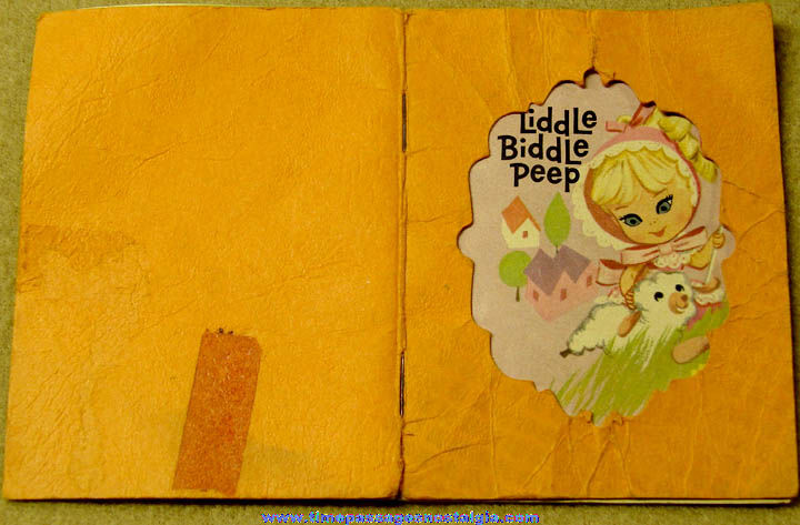 1966 Mattel Liddle Kiddles Doll Liddle Biddle Peep Story Booklet