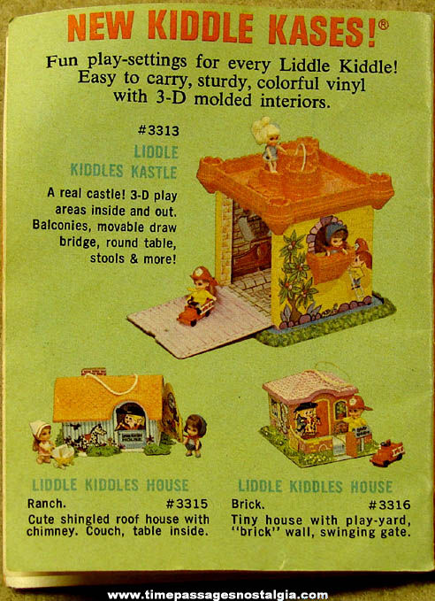 1966 Mattel Liddle Kiddles Doll Liddle Biddle Peep Story Booklet