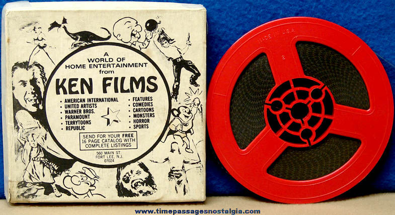 Boxed ©1945 Walt Disney A Knight For A Day Goofy 8mm Movie Film