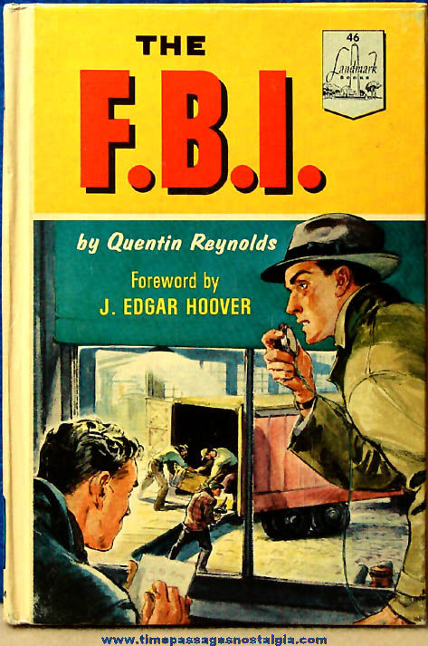 ©1963 The F.B.I. Random House Landmark Hard Back Book