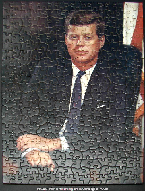 Old Complete Great American Presidents John F. Kennedy Tuco Jigsaw Puzzle