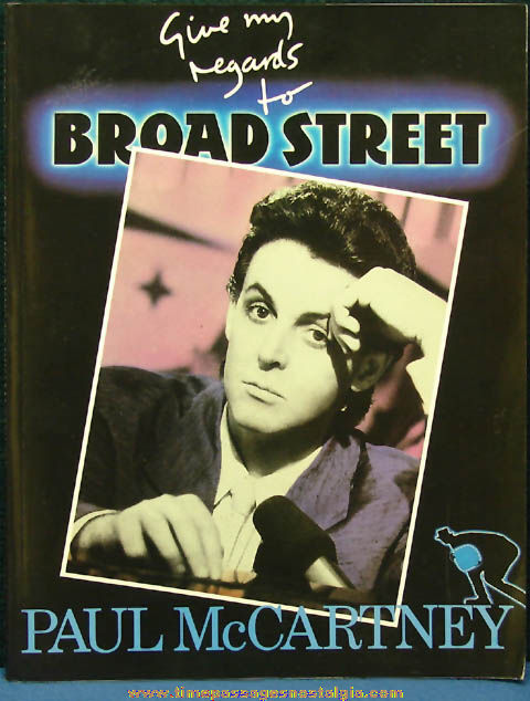 1984 Give My Regards To Broad Street Paul McCartney Book