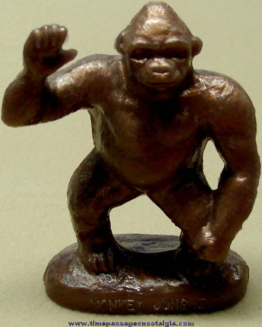 Old Monkey Jungle Advertising Souvenir Plastic Gorilla Figurine