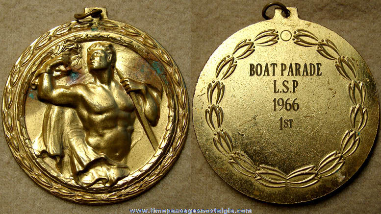 1966 Boat Parade L.S.P. 1st Place Award Medal