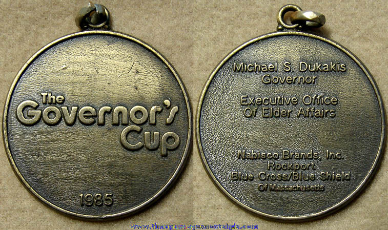 1985 Governor’s Cup Sailing Award Medal