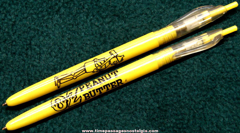 Old Swift Company OZ Peanut Butter Brand Advertising Premium Ball Point Ink Pen