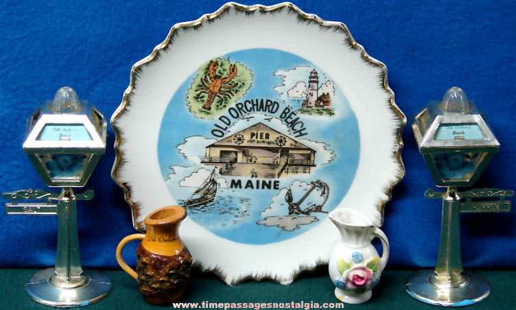 (5) Old Old Orchard Beach Maine Advertising & Souvenir Items