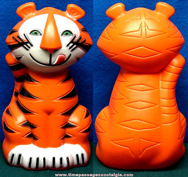 1960s Kellogg’s Frosted Flakes Cereal Tony The Tiger Advertising Character Premium Coin Bank