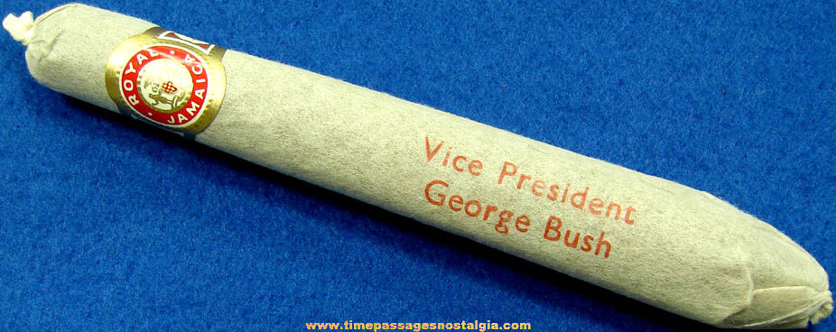 Unopened United States Vice President George Herbert Walker Bush Royal Jamaica Cigar