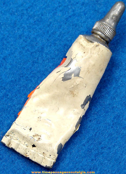 Old Lionel Model Toy Train Advertising Lubricant Tube