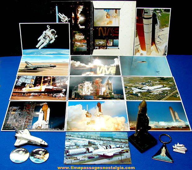 (20) United States NASA Space Shuttle Advertising or Souvenir Items