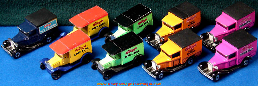 kellogg's matchbox trucks