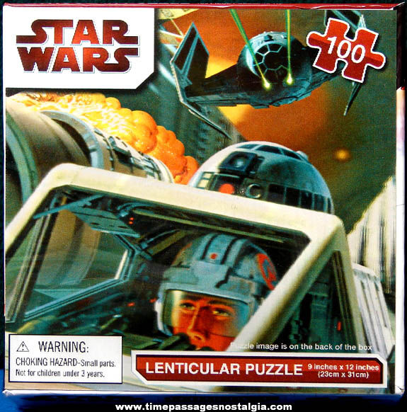 Unopened ©2010 Star Wars Lenticular Flicker Image Jigsaw Puzzle