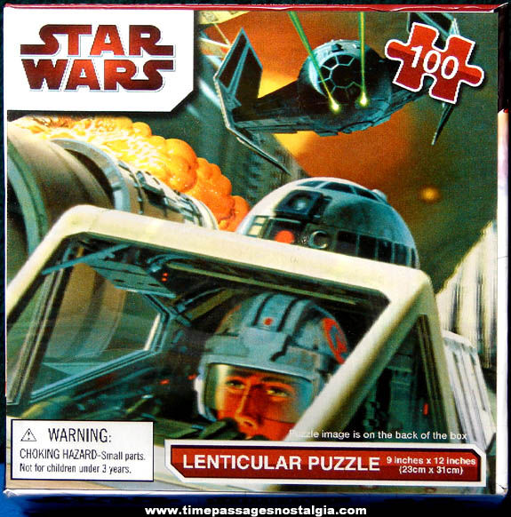 Unopened 2010 Star Wars Lenticular Flicker Image Jigsaw Puzzle