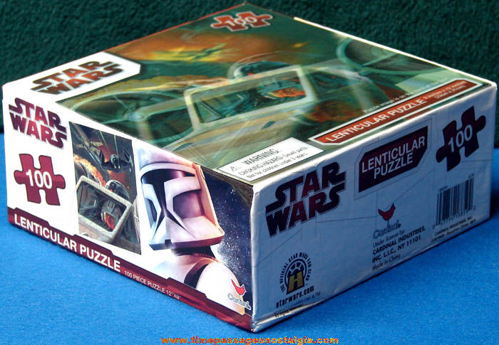 Unopened 2010 Star Wars Lenticular Flicker Image Jigsaw Puzzle