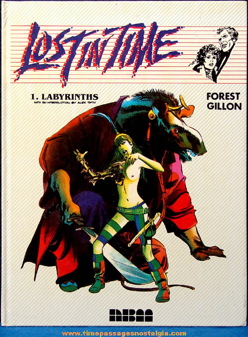 1986 Lost In Time Labyrinths Hard Back Comic Book