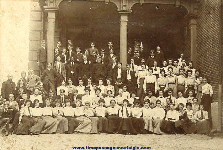 Early Massachusetts Class School Photograph