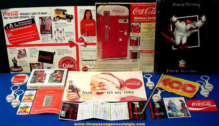 (20) Old Coca Cola Soda Advertising & Premium Items