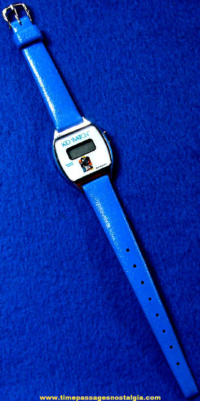 Old Unused Bradley Kid Watch Digital Quartz Wrist Watch