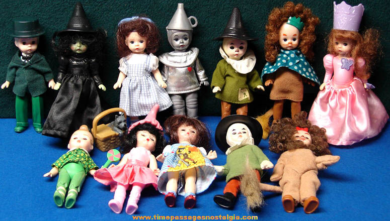(13) ©2007 & ©2008 Wizard of Oz Character McDonald’s Restaurant Premium Doll Figures