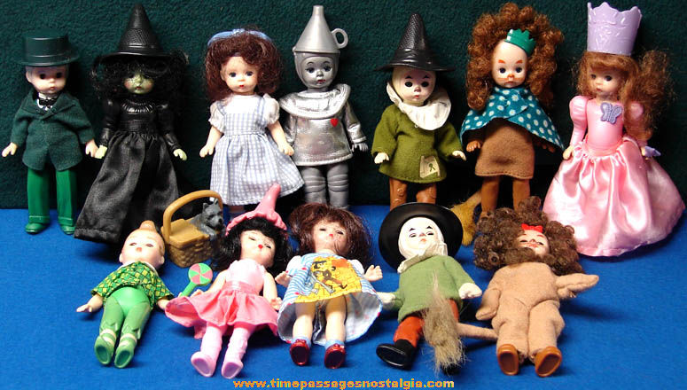 (13) 2007 & 2008 Wizard of Oz Character McDonald’s Restaurant Premium Doll Figures