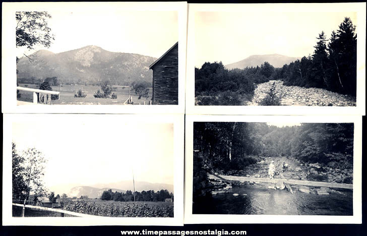 (43) Old White Mountains New Hampshire Tourist Photographs and Negatives