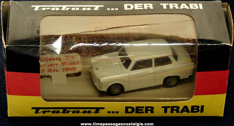 Boxed Unused 1989 Vitesse Trabant Der Trabi Die Cast Toy Automobile