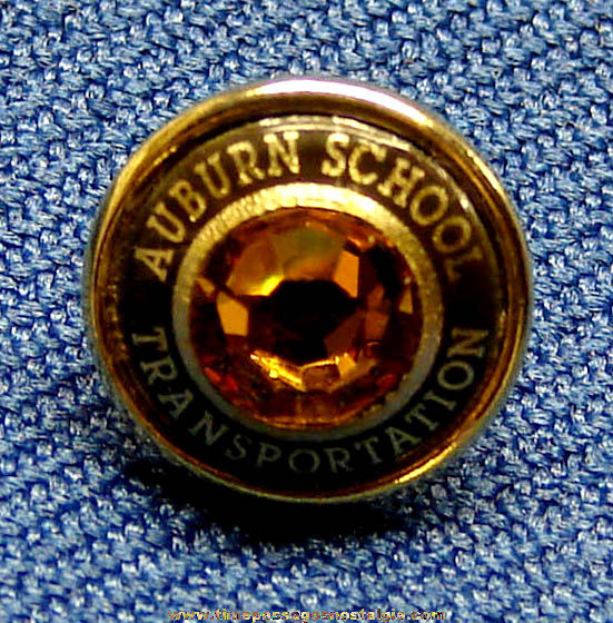 Auburn School Transportation Advertising Employee Jewelry Pin