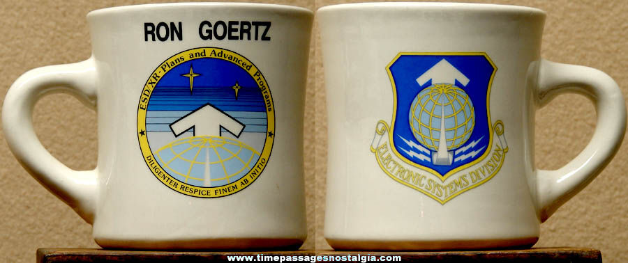 ESC / XR Plans and Advanced Programs Ceramic or Porcelain Advertising Coffee Cup