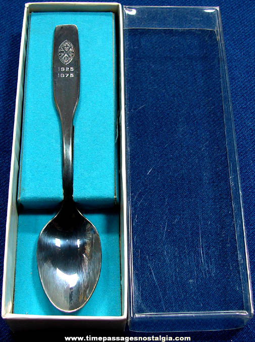The United Church Of Canada 1975 50th Anniversary Boxed Commemorative Spoon