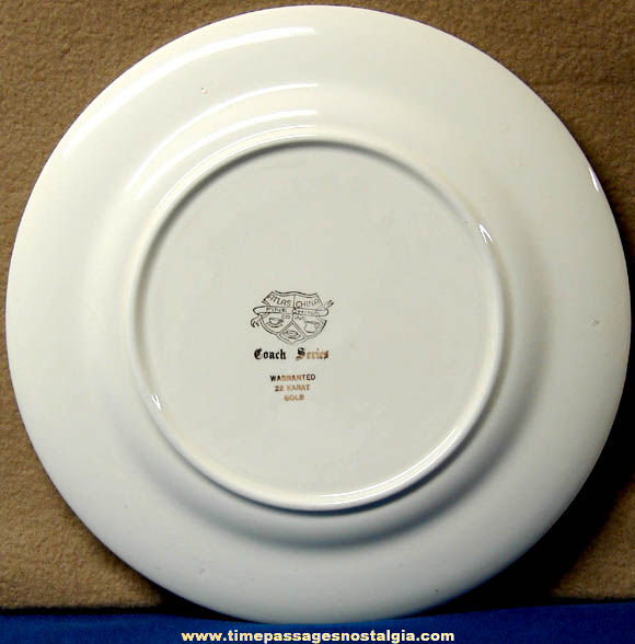 Old Omnibus No. 408 Coach Series Atlas Fine China Plate