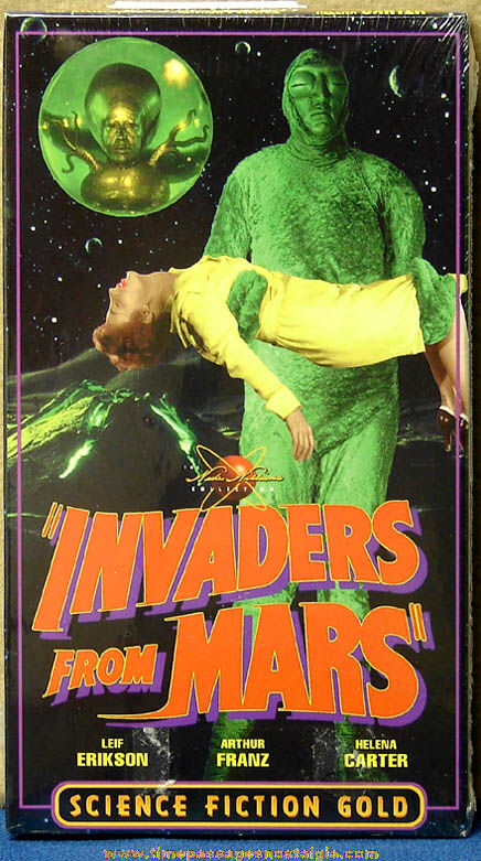 Unopened 1953 Invaders From Mars VHS Movie