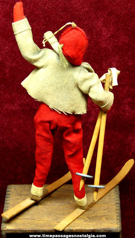 1940s Napco Woman Skier Toy Doll or Figure