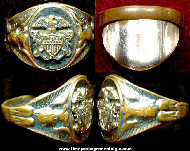 United States Navy Officer Insignia Ring