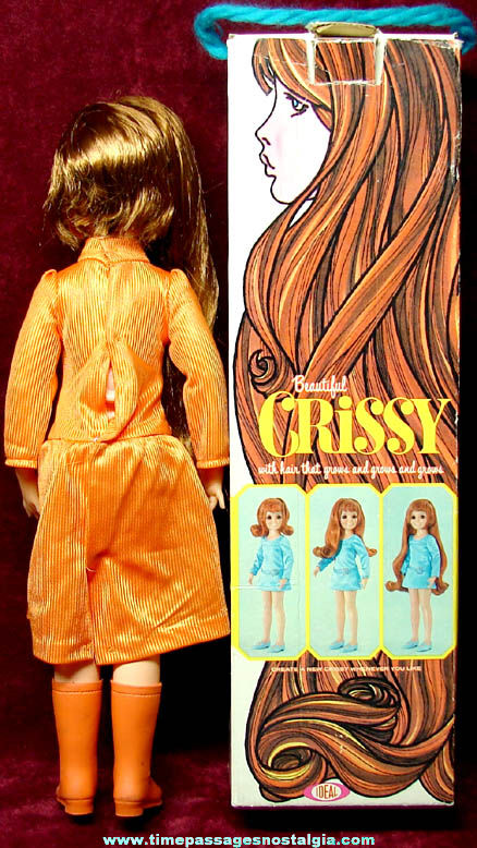 Boxed 1971 Ideal Toys Crissy Doll with Growing Hair