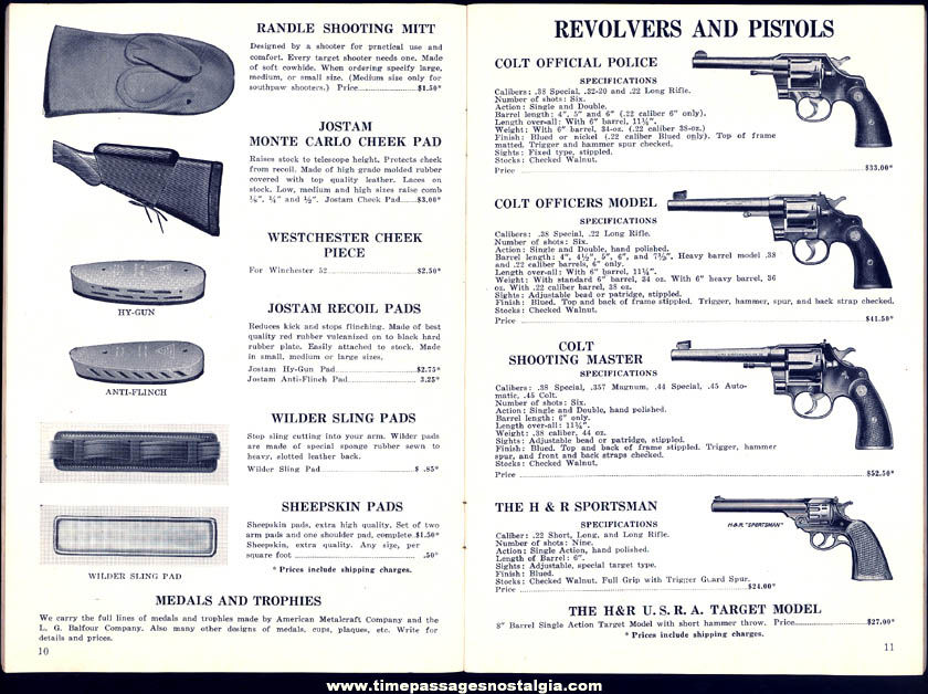 Old Thurman Randle’s Catalogue of Guns Ammunition & Field and Range Equipment