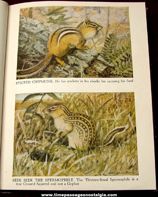 ©1941 Thornton Burgess The Little Burgess Animal Book For Children