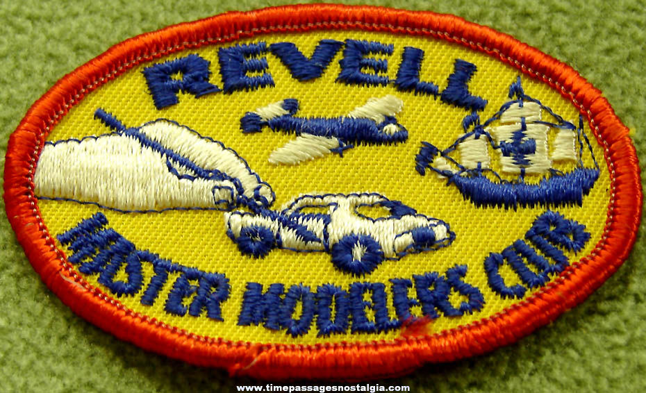 Old Unused Revell Master Modelers Club Membership Advertising Cloth Patch