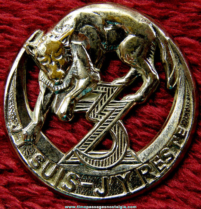 Soldiers of the 509th Parachute Infantry African 3rd Zouave Regiment Badge