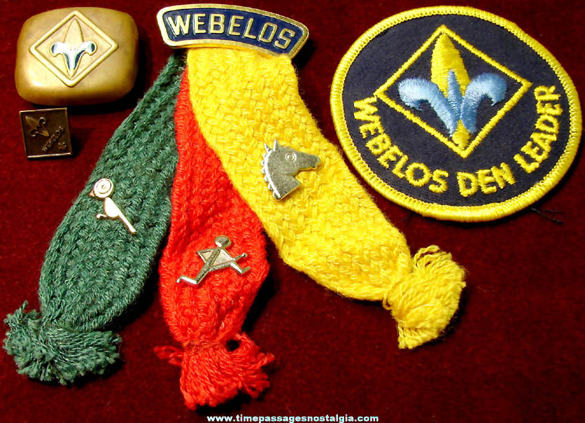 (7) Small Old Webelos Uniform Items