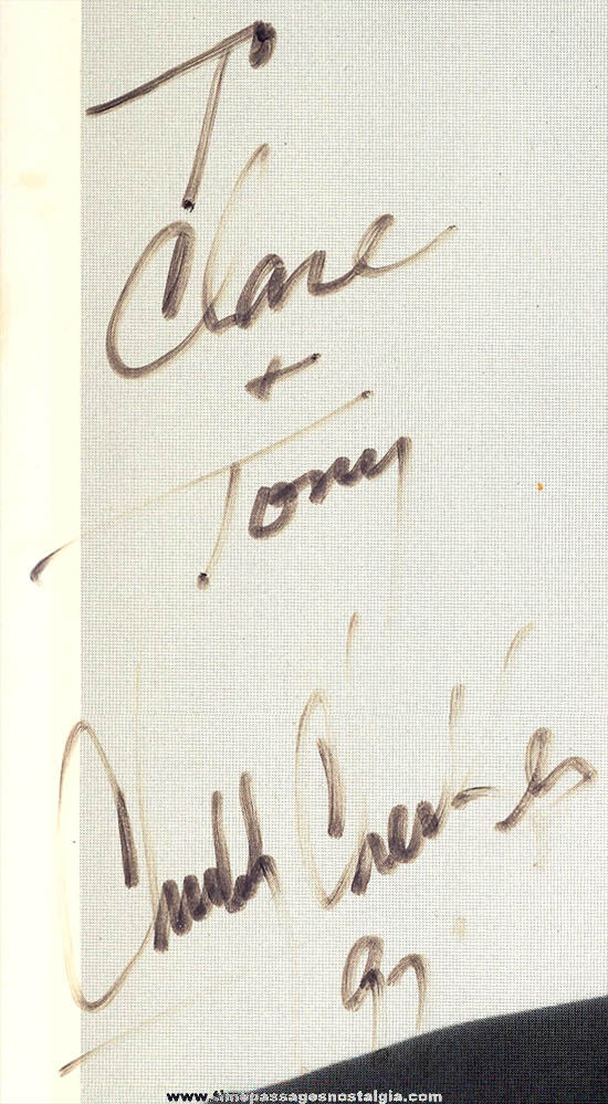 1997 Chubby Checker Autographed Photograph