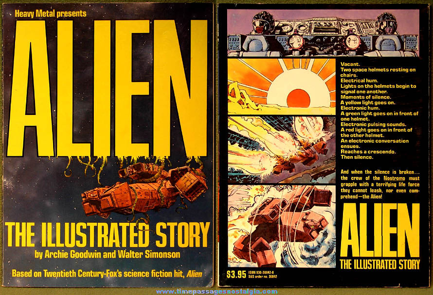 Colorful 1979 Alien The Illustrated Story Book