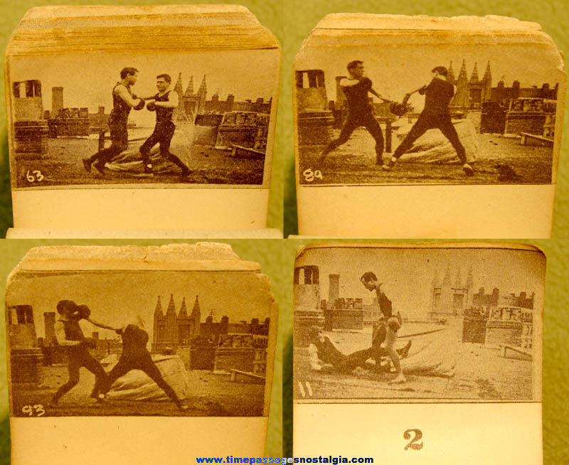 Small Old Boxing Sports Animated Flip Book