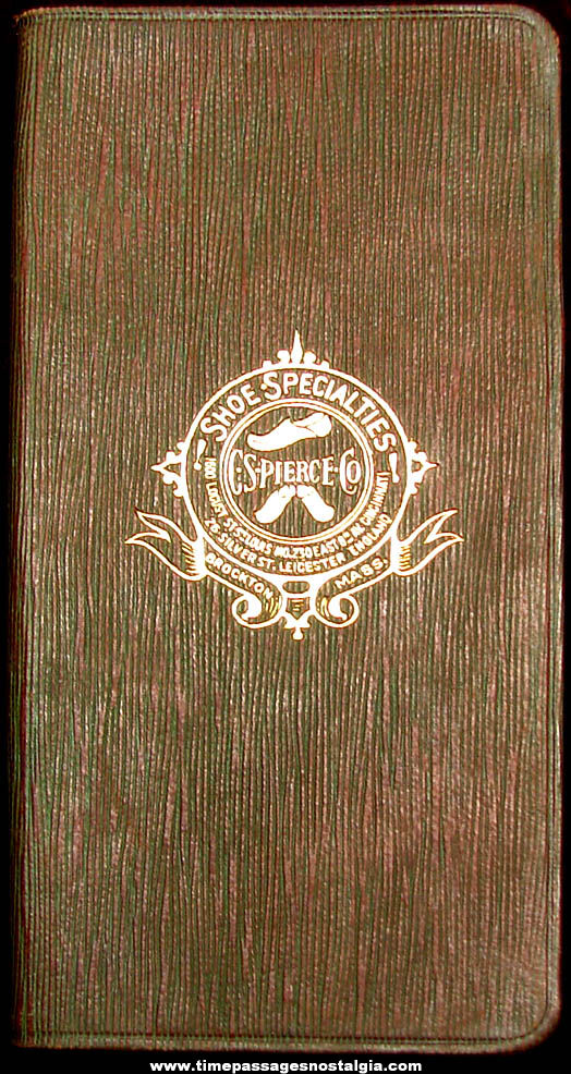 1916 C. S. Pierce Company Shoe Advertising Premium Calendar Diary Booklet