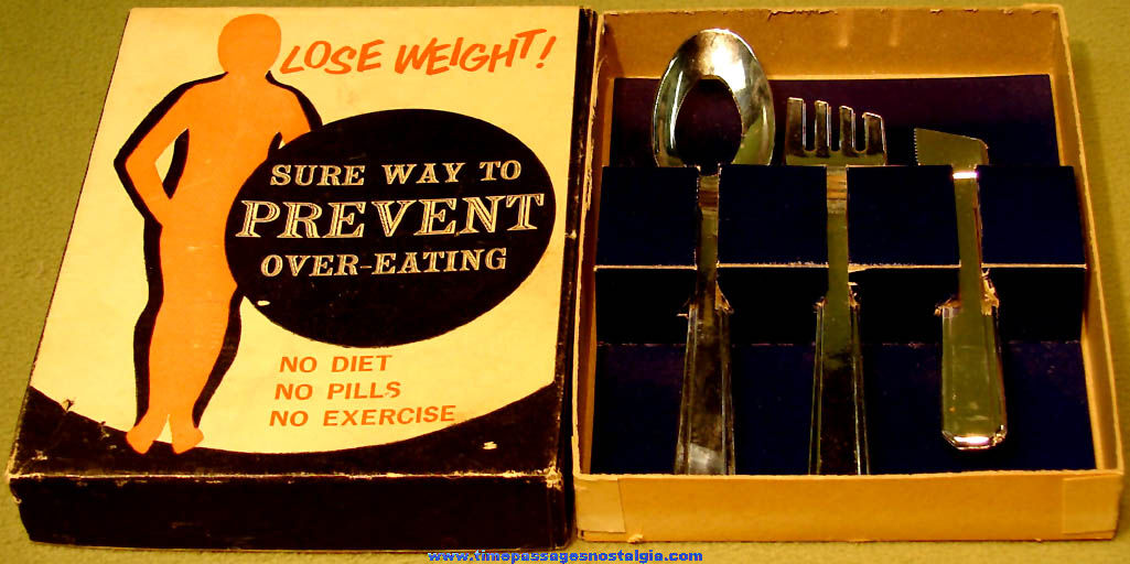 ©1965 Boxed Diet or Weight Loss Novelty Joke Gag Gift