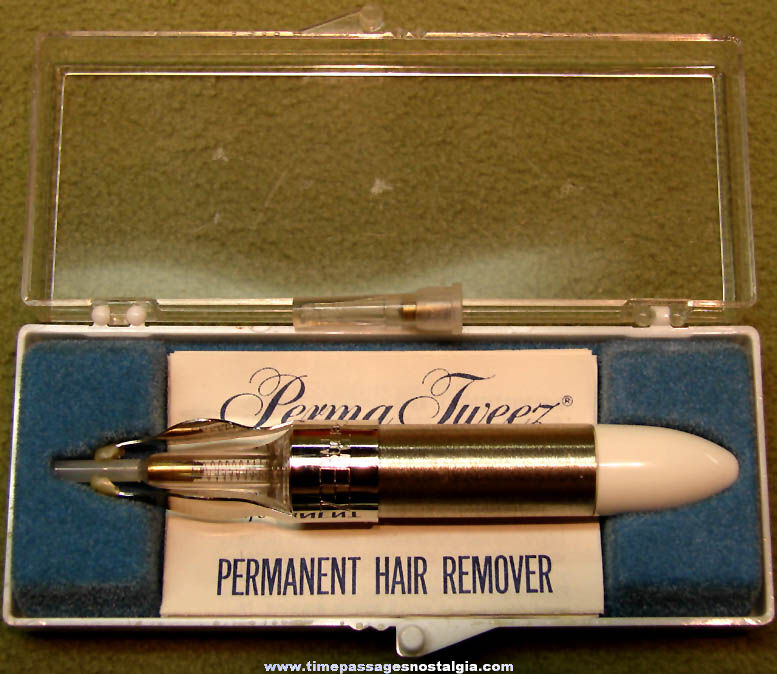 Old Boxed & Unused Perma Tweez Permanent Hair Remover Tool