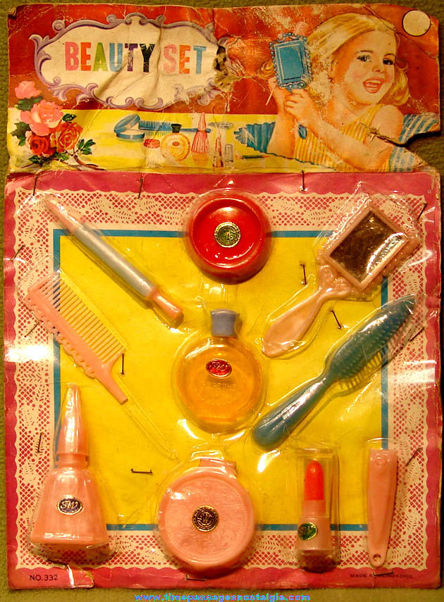 Old Unopened Children’s Cosmetic and Vanity Toy Beauty Set