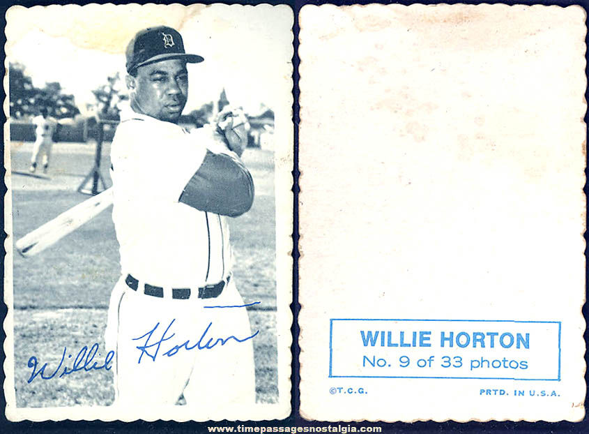 1969 Willie Horton Detroit Tigers Topps Baseball Card